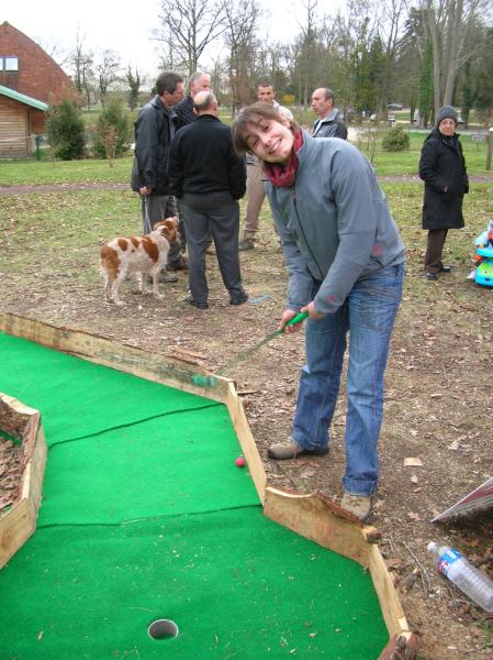 Mini-golf...